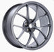 BBS FI 20x8.75 5x114.3 ET44 CB67 Titanium Wheel -82mm PFS/Clip Req - Burkken Auto Parts