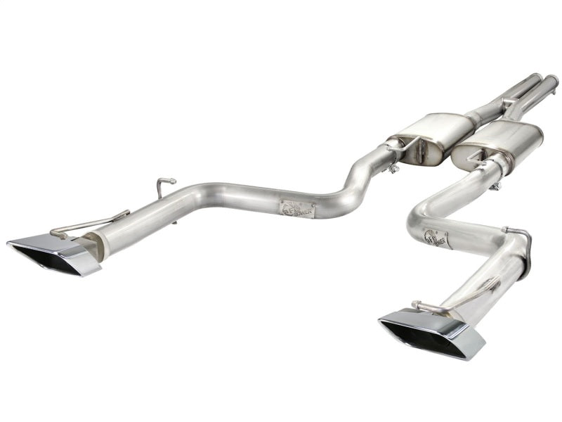aFe MACHForce XP Exhausts Cat-Back SS-409 EXH CB Dodge Challenger SRT-8 08-12 V8-6.1/6.4L - Burkken Auto Parts