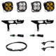 Baja Designs 21-22 Ford F-150 Squadron SAE Amber/Pro DC Up w/ DRL Fog Pocket Light Kit - Burkken Auto Parts