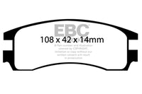 EBC 00-05 Buick Le Sabre (FWD) 3.8 (15in Wheels) Redstuff Rear Brake Pads - Burkken Auto Parts