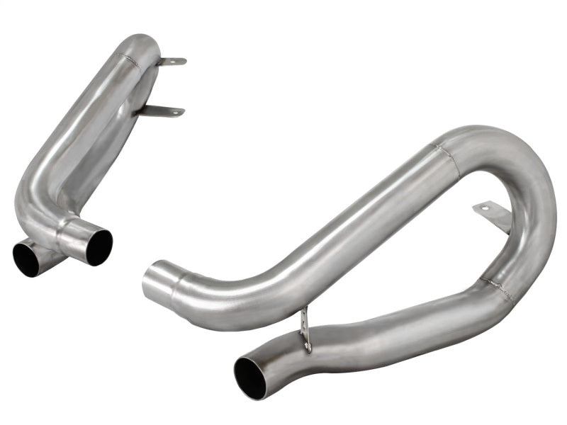 aFe Power MACHForce XP 2.5in Stainless Muffler Bypass 12-14 Porsche 911 (991) C2S 3.8L - Burkken Auto Parts