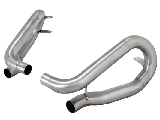 aFe Power MACHForce XP 2.5in Stainless Muffler Bypass 12-14 Porsche 911 (991) C2S 3.8L - Burkken Auto Parts