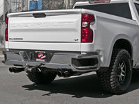 aFe Gemini XV 3in 304 SS Cat-Back Exhaust w/ Cutout 19-21 GM Silverado/Sierra 1500 V8- w/ Black Tips - Burkken Auto Parts
