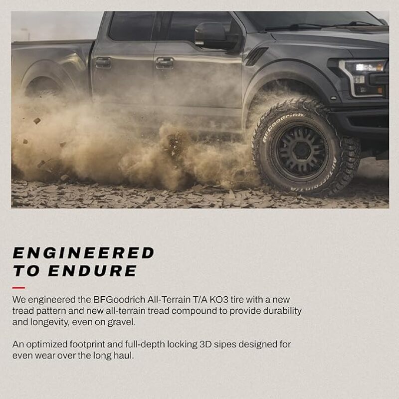 BFGoodrich All Terrain T/A KO3 LT265/65R18/D 117/114S - Burkken Auto Parts