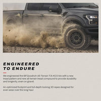BFGoodrich All Terrain T/A KO3 LT285/70R17/C 116/113S - Burkken Auto Parts