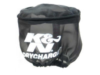 K&N Drycharger Wrap Black 3in W 4in L Closed Top - Burkken Auto Parts