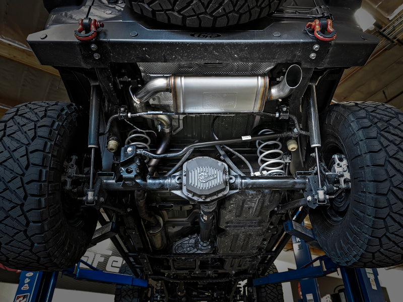 aFe MACH Force-Xp Hi-Tuck 3in 409 SS 18-20 Jeep Wrangler JL 2.0/3.6 Axle-Back Exhaust - Burkken Auto Parts