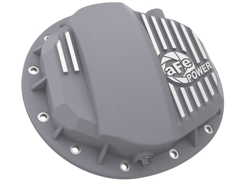 aFe Pro Series GMCH 9.5 Rear Diff Cover Raw w/ Machined Fins 19-20 GM Silverado/Sierra 1500 - Burkken Auto Parts