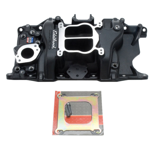 Edelbrock Performer 318 w/ O EGR Black - Burkken Auto Parts