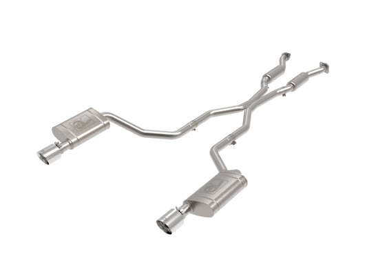 aFe 11-21 Dodge Durango V6-3.6L/V8-5.7L MACH Force-Xp 304 SS Cat-Back Exhaust System w/ Polished Tip - Burkken Auto Parts