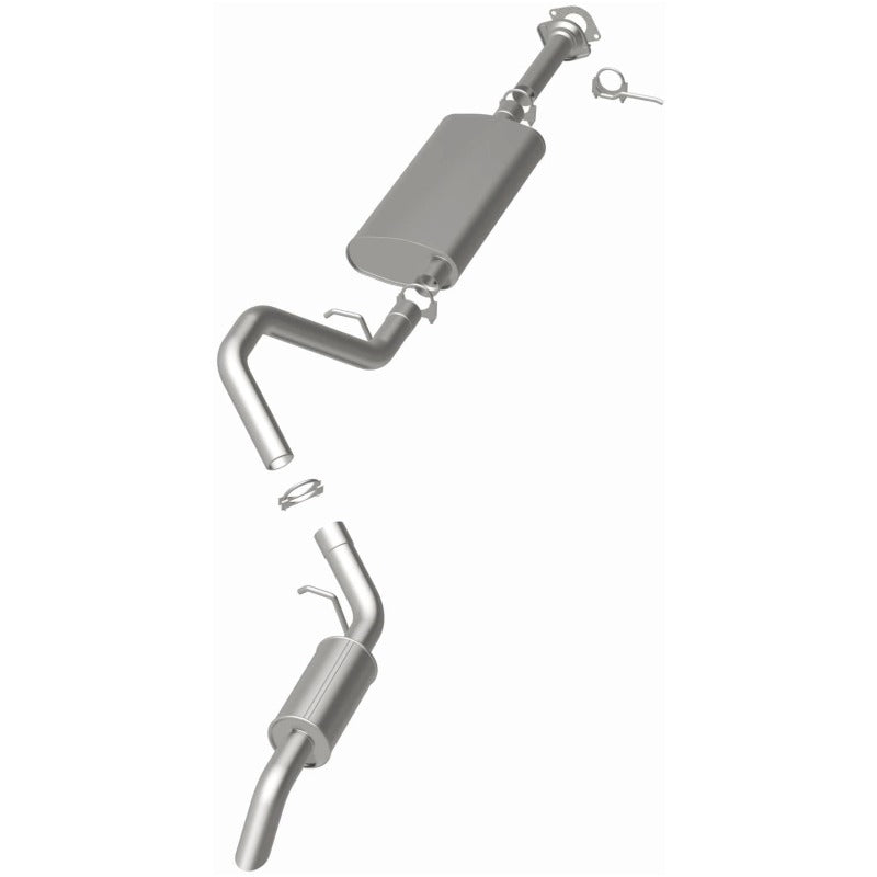 MagnaFlow BRE Exhaust Kit 02-09 Envoy Bravada Trailblazer Rainier Envoy XUV XL Trailblazer EXT - Burkken Auto Parts