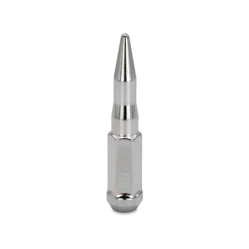 BLOX Racing Original Spike Forged Lug Nut 14x1.5mm - Chrome 20 Piece - Burkken Auto Parts