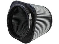 aFe MagnumFLOW Pro DRY S Universal Air Filter 7.13in F x (8.75 x 8.75)in B x 7in T(Inv) x 6.75in H - Burkken Auto Parts