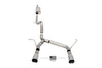 Corsa 2007-2018 Jeep Wrangler JKU 3.6L/3.8L 2.75in Sport Cat-Back Exhaust w/ 4in American Flag Tips - Burkken Auto Parts