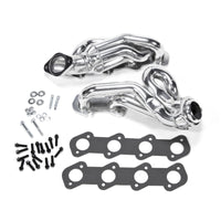 BBK 96-04 Mustang GT Shorty Tuned Length Exhaust Headers - 1-5/8 Silver Ceramic - Burkken Auto Parts