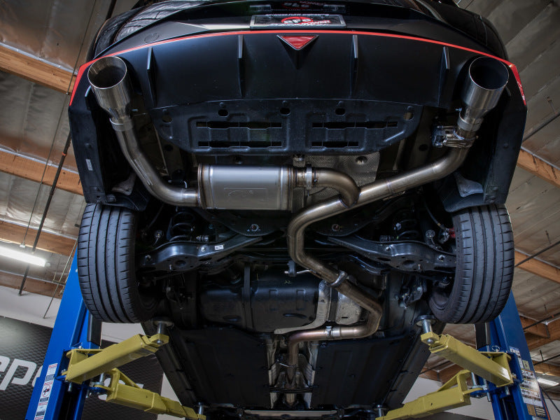 aFe Takeda 22-23 Hyundai Elantra N L4-2.0L (t) 3in 304 SS Cat-Back Exhaust w/ Polished Tips - Burkken Auto Parts
