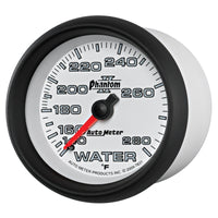 Autometer Phantom II 2-5/8in 140-280 Degree F Mechanical Water Gauge - Burkken Auto Parts