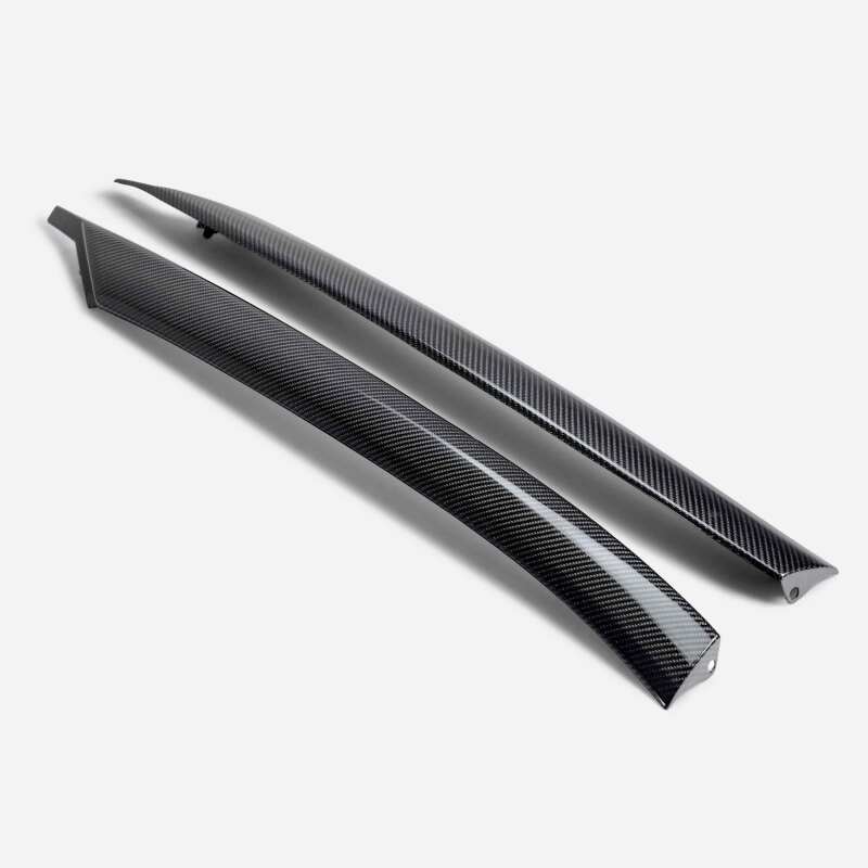 Anderson Composites 20-23 Corvette C8 Stingray Carbon Fiber Pillars Covers (Pair) - Burkken Auto Parts