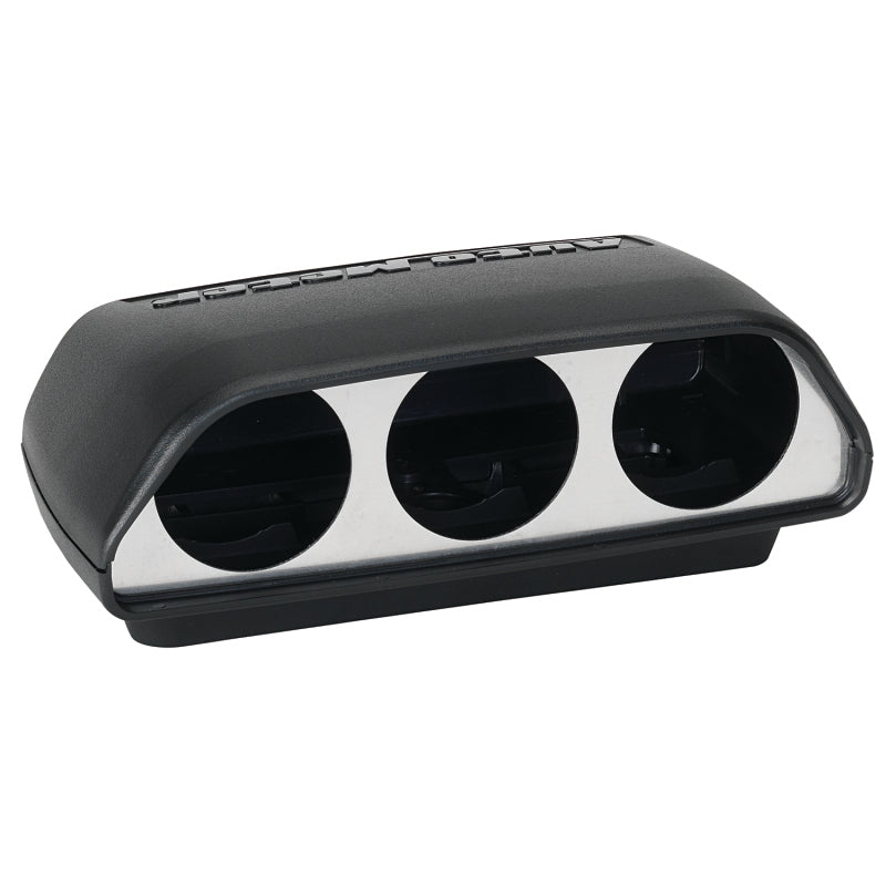 Autometer Triple 52mm Universal Fit Dash Top Pod - Burkken Auto Parts