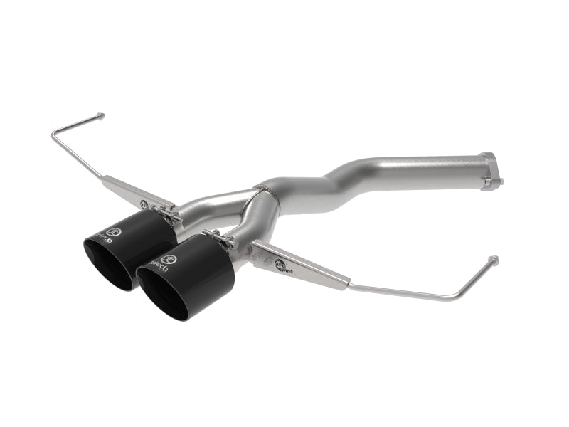 aFe Takeda 3in-2.5in 304 SS Axle-Back Exhaust w/ Black Tip 19-20 Hyundai Veloster I4-1.6L(t) - Burkken Auto Parts