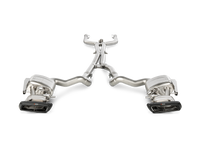 Akrapovic 16-17 Mercedes-AMG C63 Coupe (C5) Evolution Link Pipe Set (Titanium) - Burkken Auto Parts