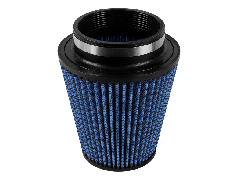 aFe MagnumFLOW Air Filters UCO P5R A/F P5R 4-1/2F x 7B x 4-1/2T (Inv) x 7H - Burkken Auto Parts
