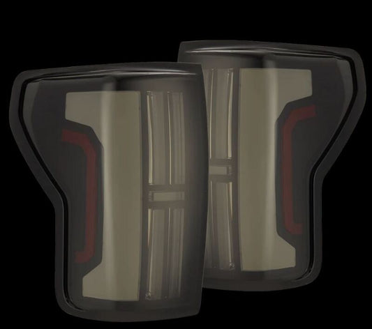 AlphaRex 07-13 Toyota Tundra Nova-Series LED Tail Lights - Black - Burkken Auto Parts