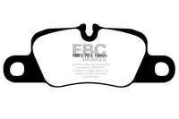 EBC 12-15 Porsche 911 (991) (Cast Iron Rotor only) 3.8 Carrera S Redstuff Rear Brake Pads - Burkken Auto Parts