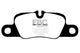 EBC 12-15 Porsche 911 (991) (Cast Iron Rotor only) 3.8 Carrera S Redstuff Rear Brake Pads - Burkken Auto Parts