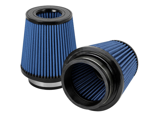 aFe MagnumFLOW Air Filters UCO P5R A/F P5R 4F x 6B x 4-1/2T (Inv) x 6H (Pair) - Burkken Auto Parts