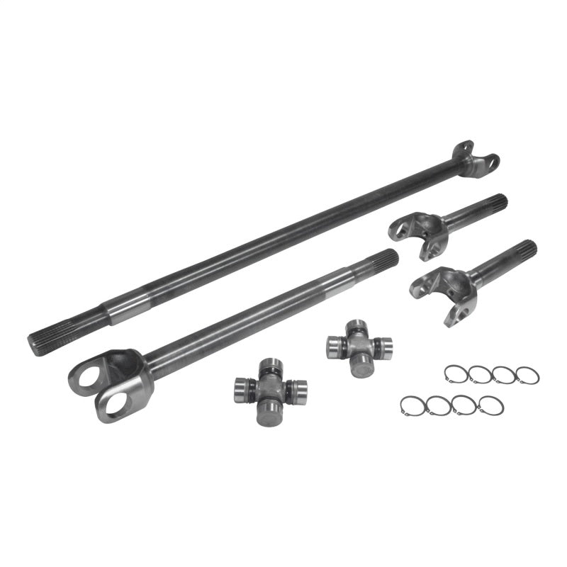 Yukon Gear Front 4340 Chrome-Moly Replacement Axle Kit For 79-87 GM 8.5in 1/2 Ton Truck and Blazer - Burkken Auto Parts