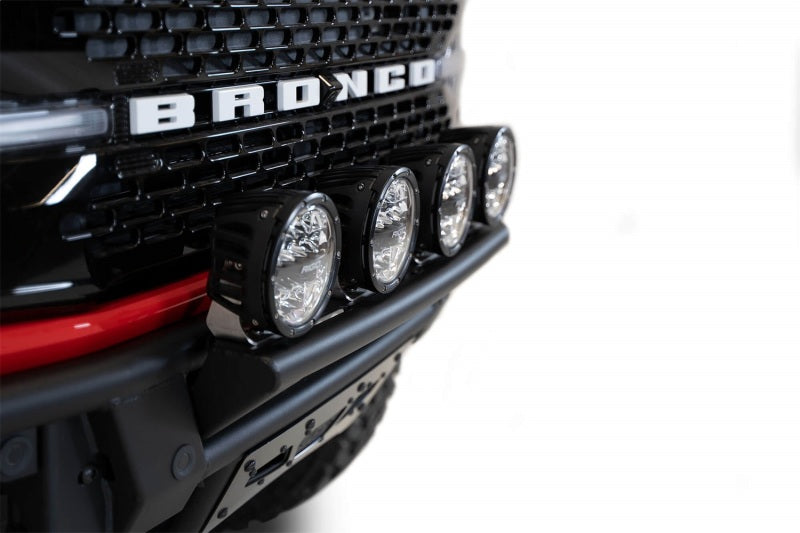 Addictive Desert Designs 21-22 Ford Bronco Pro Bolt-On Add-On Light Hoop - Burkken Auto Parts