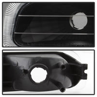 xTune Chevy Silverado 99-02 Amber Reflector Bumper Lights Black CBL-JH-CS99-AM-BK - Burkken Auto Parts