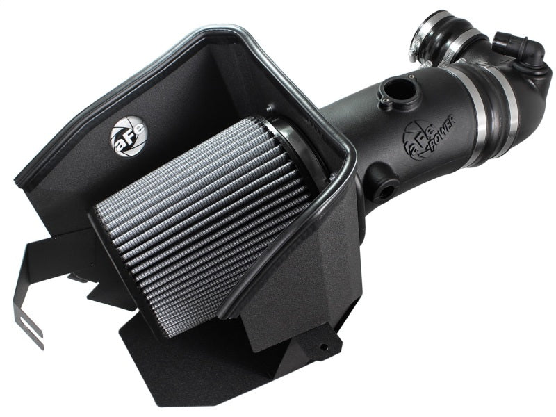 aFe MagnumFORCE Stage-2 Pro DRY S Air Intake System Ford Diesel Trucks 08-10 V8-6.4L (td) - Burkken Auto Parts