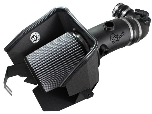 aFe MagnumFORCE Stage-2 Pro DRY S Air Intake System Ford Diesel Trucks 08-10 V8-6.4L (td) - Burkken Auto Parts