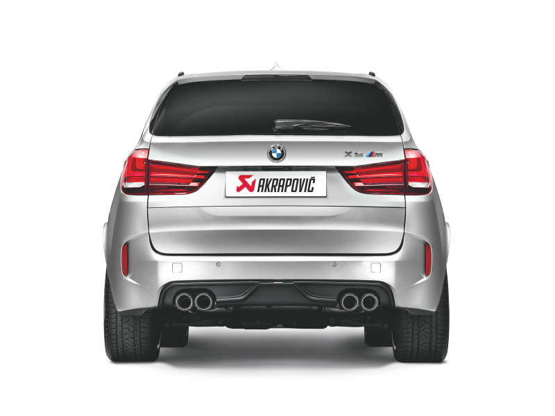 Akrapovic 15-17 BMW X5M (F85) Rear Carbon Fiber Diffuser - Matte - Burkken Auto Parts