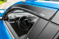 AVS 07-18 Jeep Wrangler Unlimited Ventvisor Low Profile Window Deflectors 4pc - Matte Black - Burkken Auto Parts