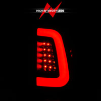 ANZO 2008-2016 Ford  F-250  LED Tail w/ Lights Bar Black Housing Smoke Lens - Burkken Auto Parts