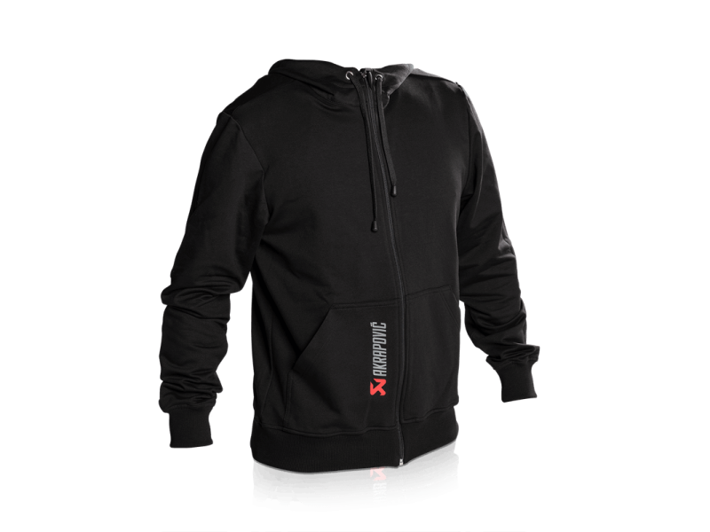 Akrapovic Mens Akrapovic Logo Black Hoodie - S - Burkken Auto Parts