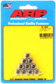 ARP 1/4-20in SS 12pt Nut Kit (10/pkg) - Burkken Auto Parts