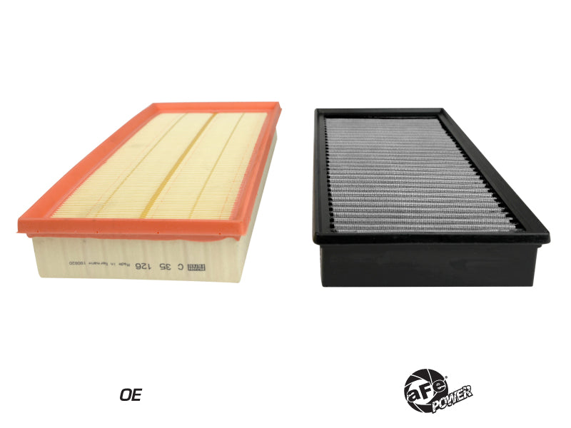 aFe Magnum FLOW Pro DRY S OE Replacement Filter 10-20 Land Rover v8-5.0L (Pair) - Burkken Auto Parts