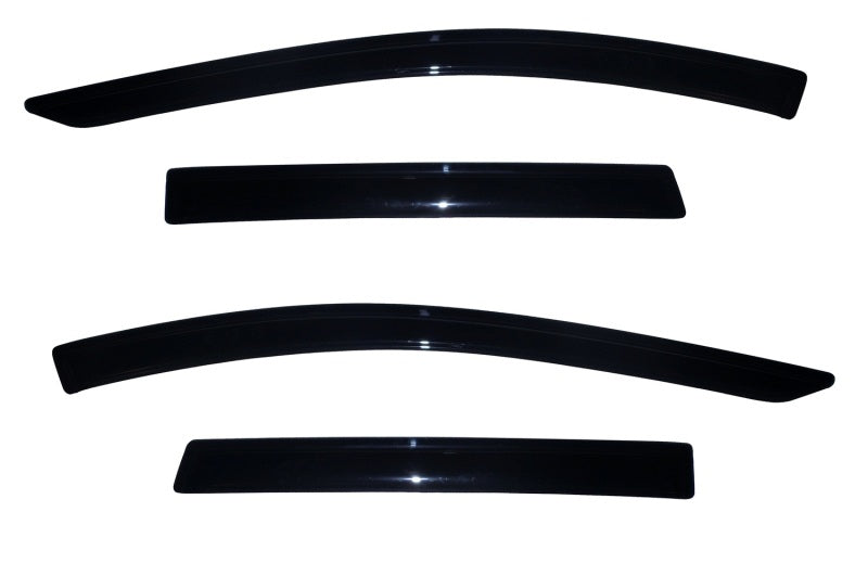 AVS 13-18 Ford Escape Ventvisor Outside Mount Window Deflectors 4pc - Smoke - Burkken Auto Parts