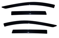 AVS 13-18 Ford Escape Ventvisor Outside Mount Window Deflectors 4pc - Smoke - Burkken Auto Parts