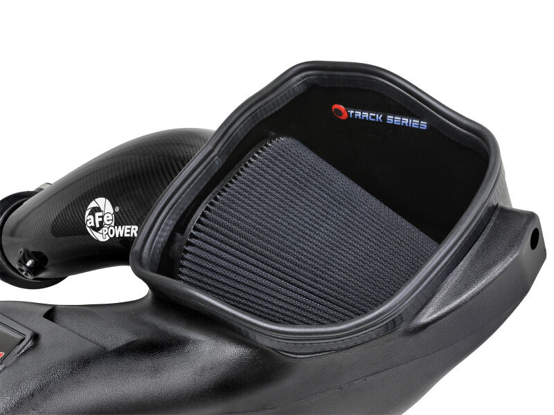 aFe 23-24 Ford F150 Raptor R V8 5.2L Supercharged Track Series Air Intake w/ Black PDS Filter - Burkken Auto Parts