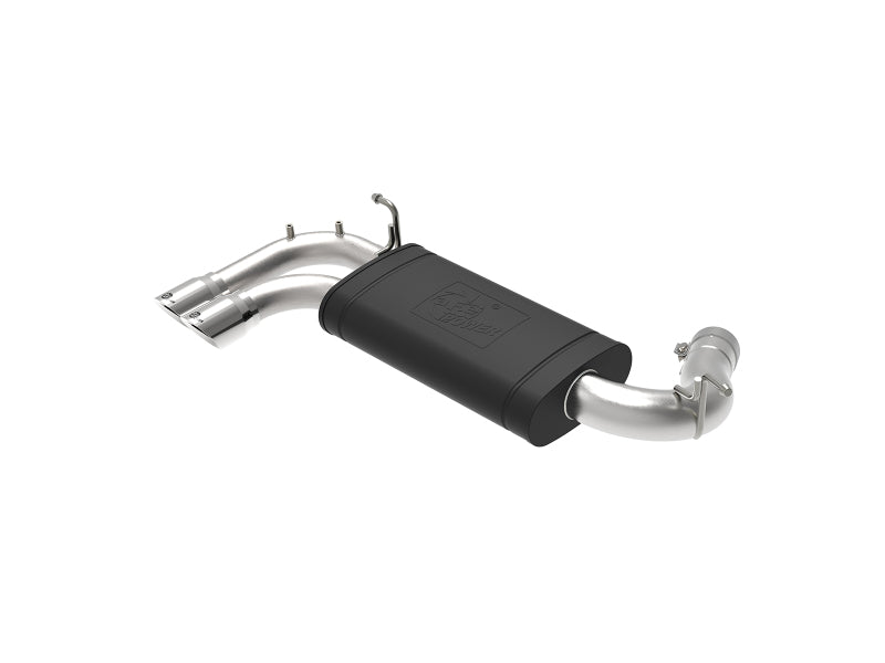 aFe MACH Force-Xp 2-1/2in 304 SS Axle Back Exh w/Polish Tips 14-16 BMW 228i (F22/23) L4-2.0L (t) N20 - Burkken Auto Parts