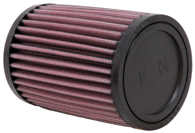 K&N Filter Universal Rubber Filter - Round Straight 3.5in Base OD x 3.5in Top OD x 5in H - Burkken Auto Parts