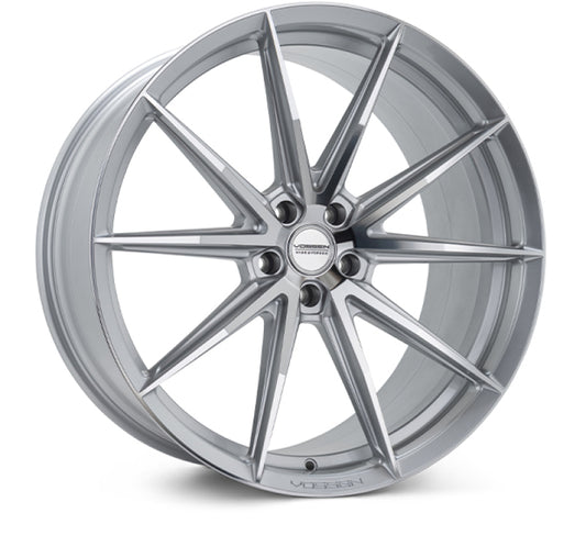 Vossen HFX-2 24x10 - 5x120 - ET32 - Deep - 72.56 - Silver Polished Wheel