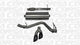 Corsa 14-19 GMC Sierra/Chevy Silv 1500 Reg. Cab/Long Bed 5.3L V8 Black Sport Single Side CB Exhaust - Burkken Auto Parts