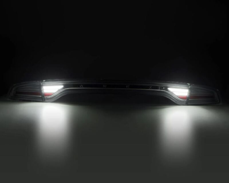 AlphaRex 15-23 Dodge Charger NOVA-Series Prismatic LED Tail Lights Chrome - Burkken Auto Parts