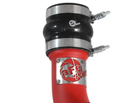 aFe BladeRunner 3in Red Intercooler Tube Hot Side w/Couplings 13-14 Dodge RAM Diesel 6.7L (td) - Burkken Auto Parts